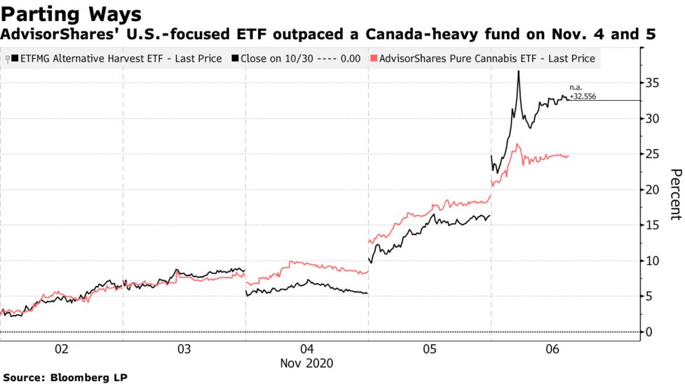 Marijuana Stock Blip Hints At Canada Doubts Cannabis Weekly Bloomberg