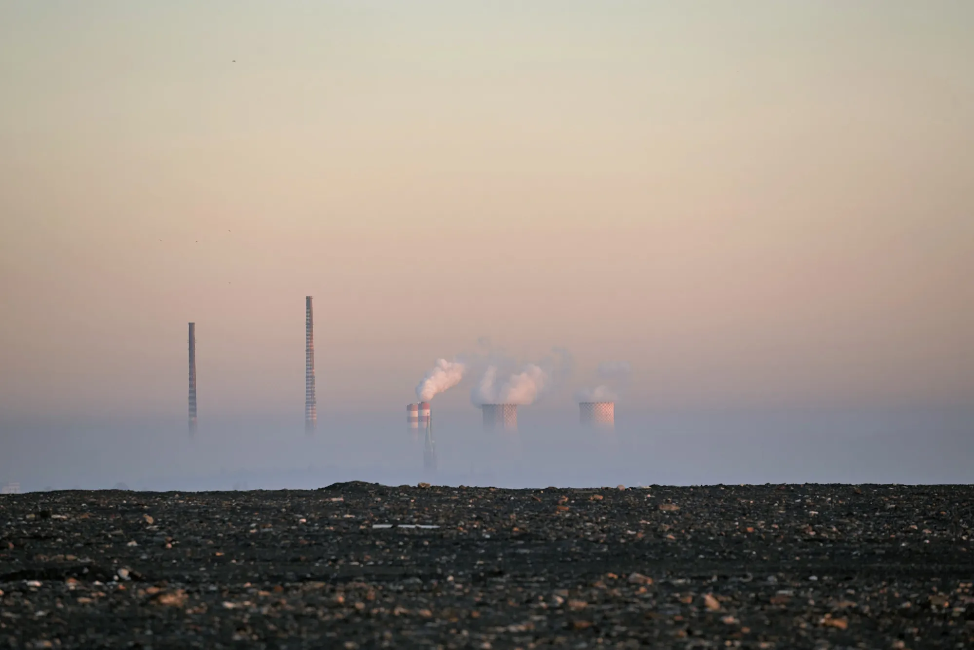 Polish Coal Mine Tailings Ahead of United Nations IPCC Climate Change Report