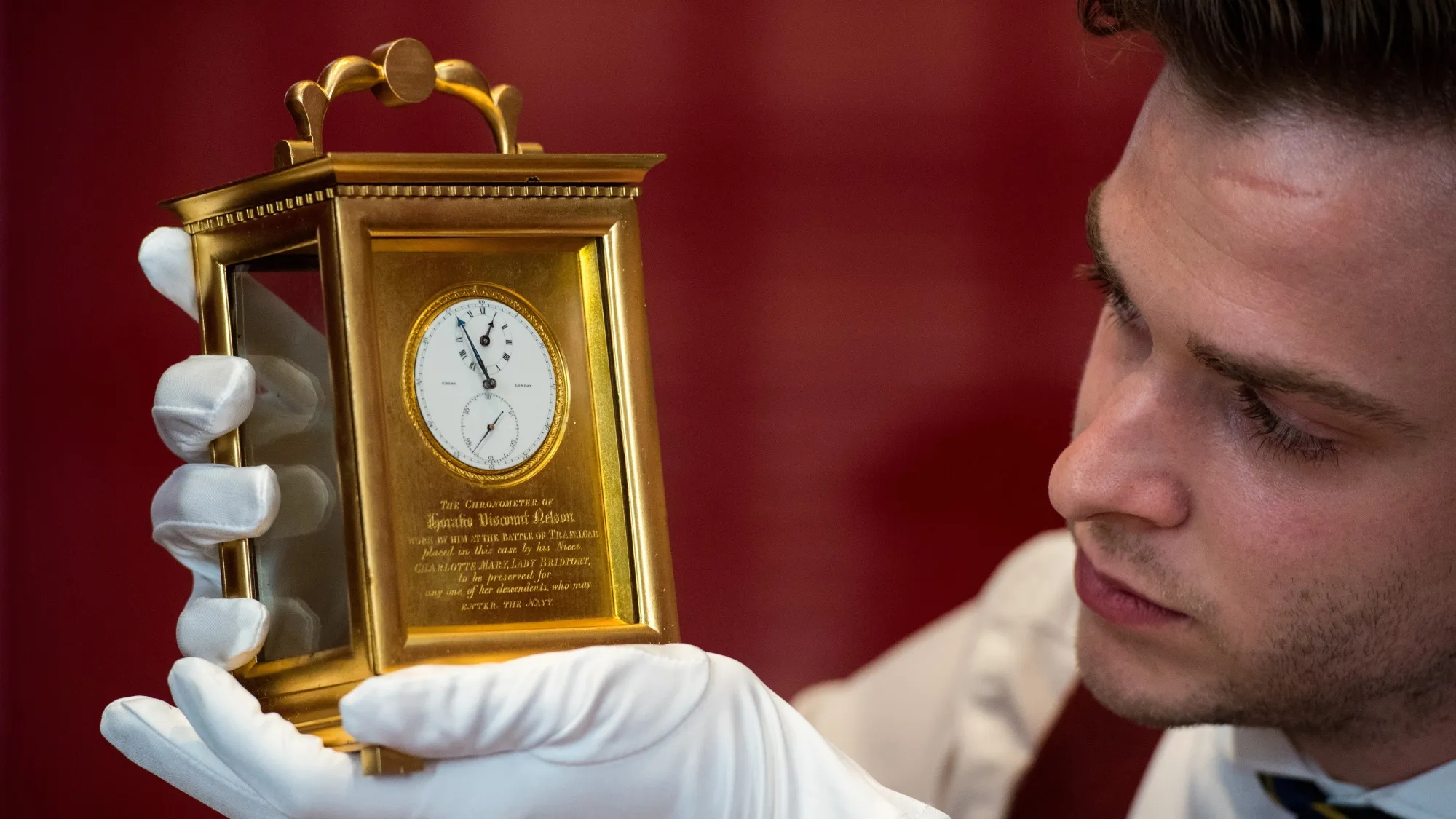 Lord Admiral Nelson's Watch From Battle of Trafalgar at Sotheby's