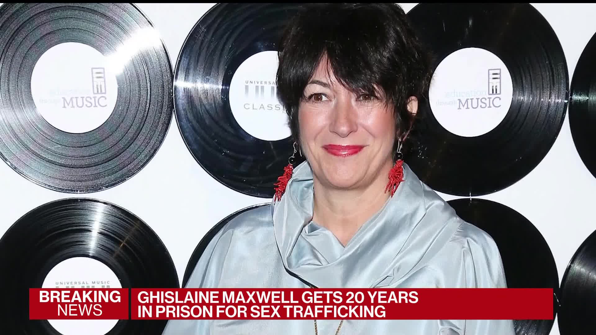 Watch Ghislaine Maxwell Sentenced To 20 Years In Prison - Bloomberg