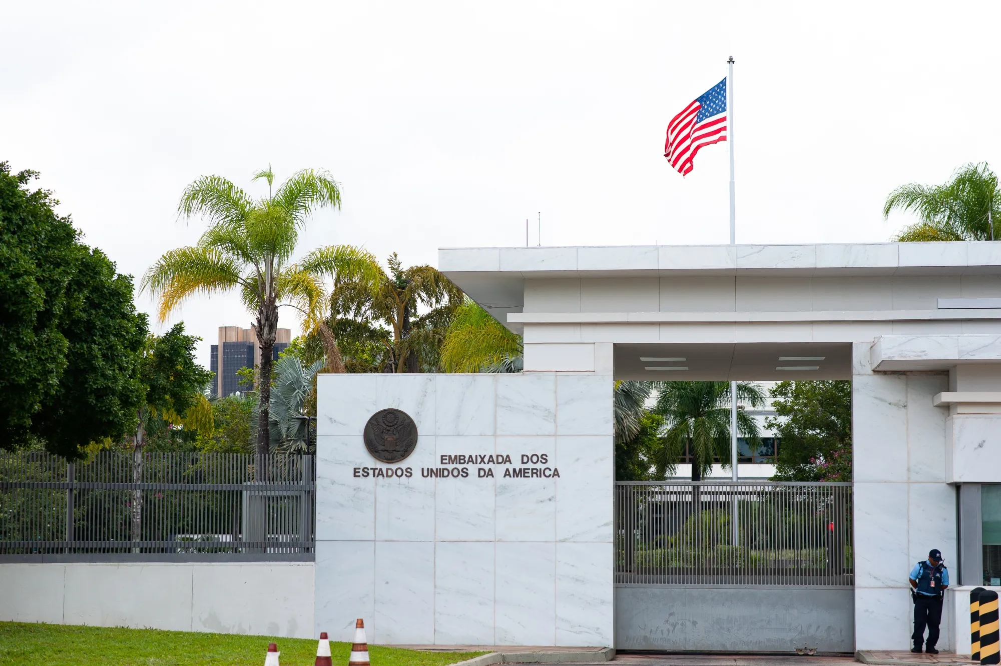 The US&nbsp;Embassy in Brasilia.