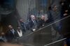 Commuters exit a subway station near the New York Stock Exchange (NYSE) in New York, U.S., on Monday, Oct. 16, 2017. The dollar strengthened and Treasuries fell after Federal Reserve Chair Janet Yellen suggested gradual rate increases are warranted despite soft inflation. Gains in oil and copper drove a gauge of commodities to a six-month high.