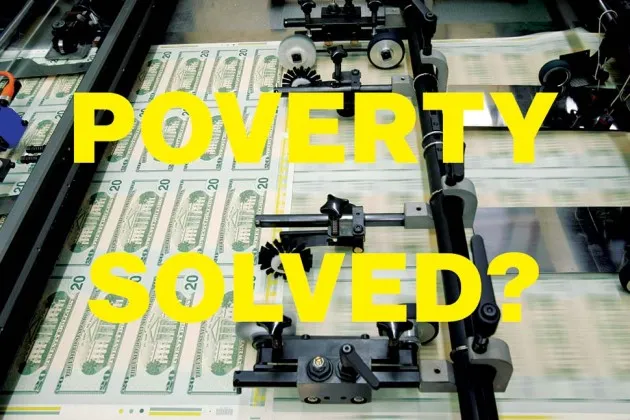 Printing Money to Help the Poor