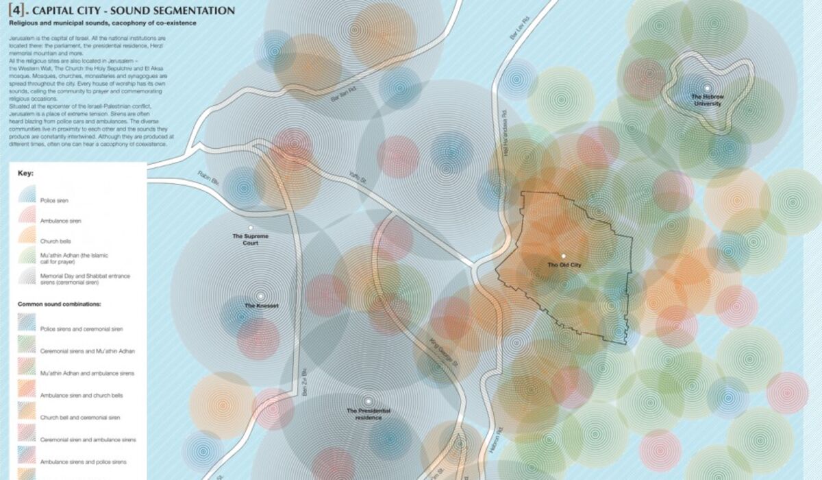 Graphic of the Day: Jerusalem's Sound Map - Bloomberg