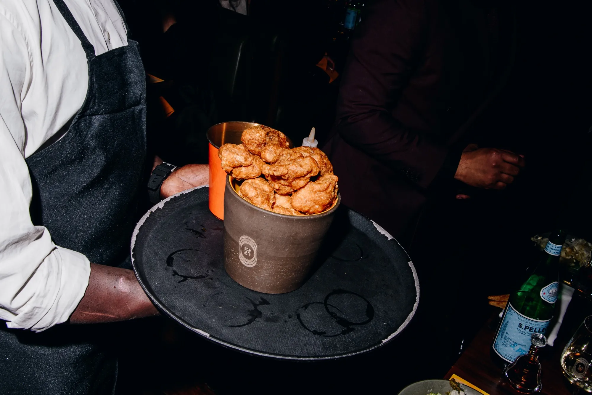 A bucket of chicken at&nbsp;Coqodaq&nbsp;in New York.