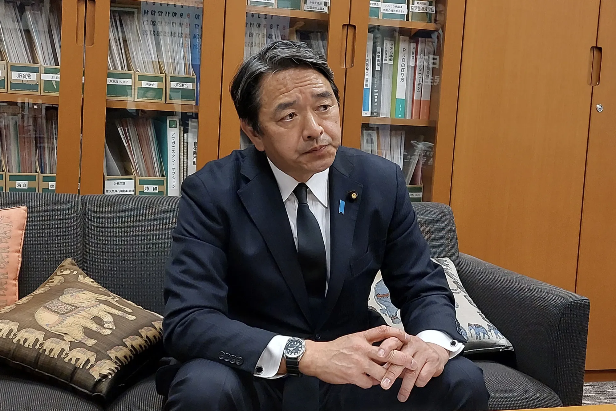 Kazuya Shimba in Tokyo on April 1.