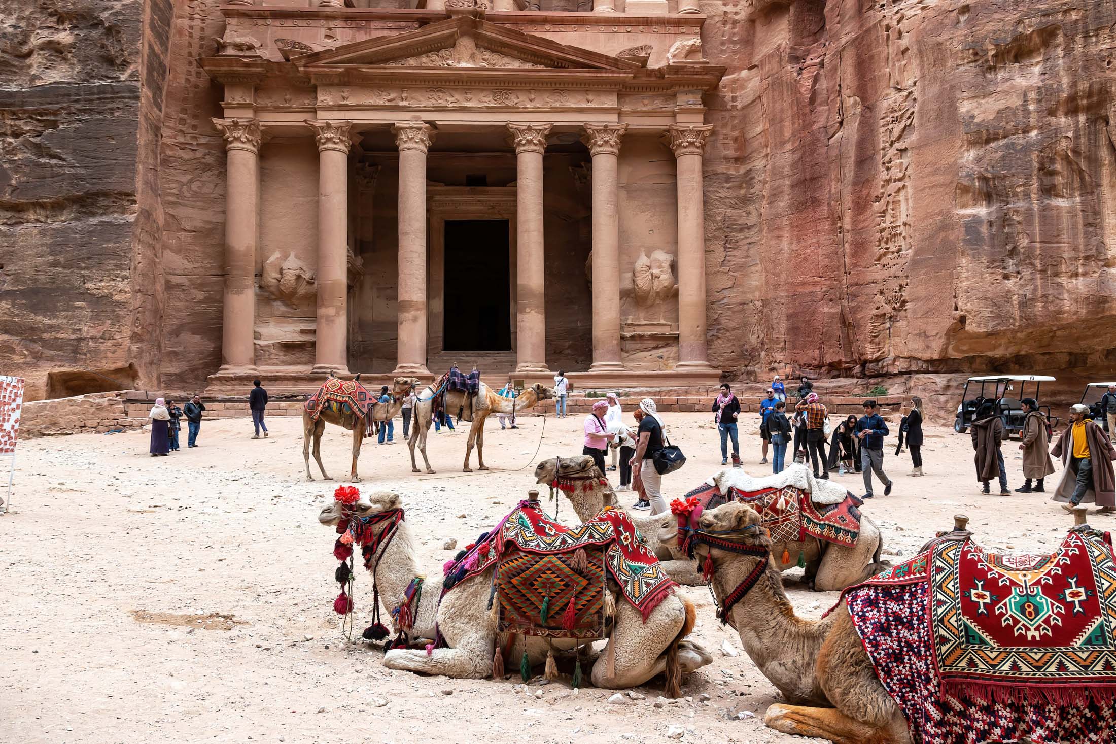 Petra,&nbsp;Jordan—a Unesco World Heritage Site and one of the Seven Wonders of the World.