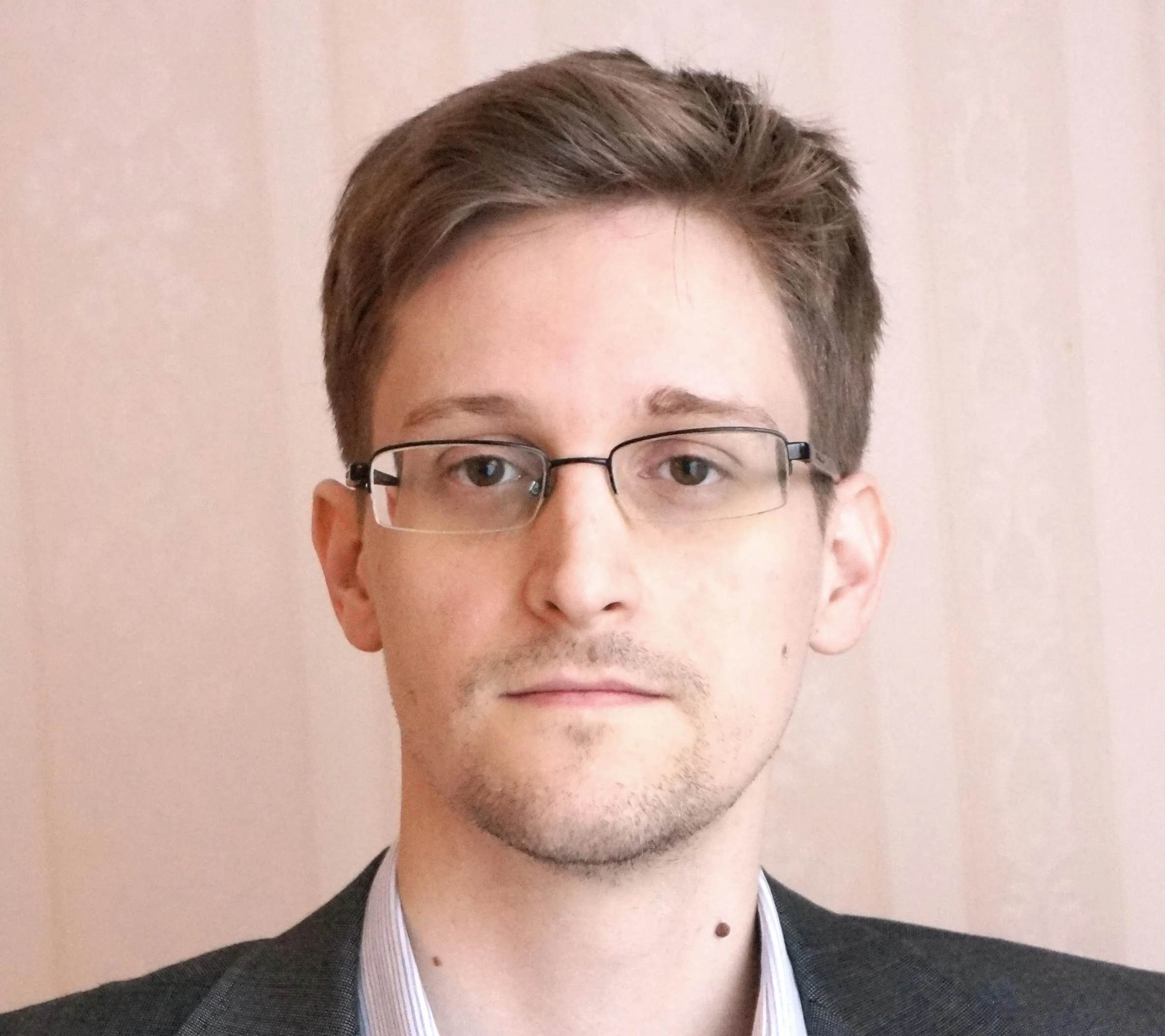 Former intelligence contractor Edward Snowden during an interview in an undisclosed location in December 2013 in Moscow, Russia. Photographer: Barton Gellman/Getty Images