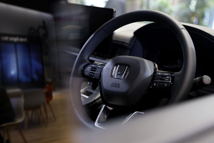 Honda Motor CEO Toshihiro Mibe News Briefing on Electric Vehicles