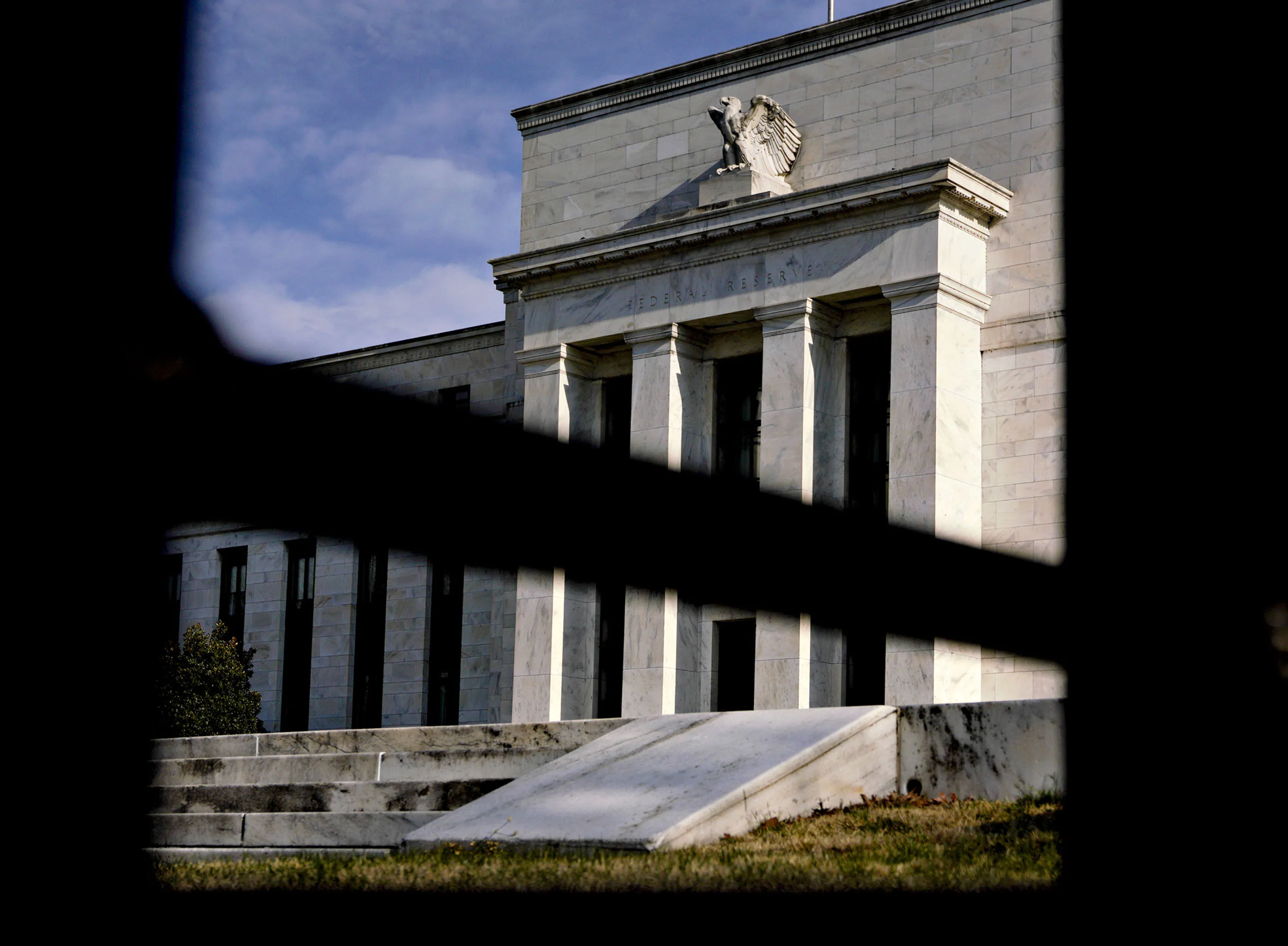The Marriner S. Eccles Federal Reserve building stands in Washington, D.C., U.S., on Monday, April 8, 2019. The Federal Reserve Board today is considering new rules governing the oversight of foreign banks. Chairman Jerome Powell said the Fed wants foreign lenders treated similarly to U.S. banks.