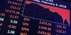 NEW YORK, NY - FEBRUARY 05: A trading board on the floor of the New York Stock Exchange (NYSE) shows the closing numbers on February 5, 2018 in New York City. Following Fridays's over 600 point drop, the Dow Jones Industrial Average briefly fell over 1500 points in afternoon trading before closing down at 1,175.21 points. (Photo by Spencer Platt/Getty Images)