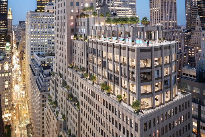 NYC’s Biggest Condo Conversion Bets on Downtown Luxury Revival