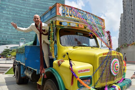 Jeff Bezos’s India Visit Marked by Probe and Protests