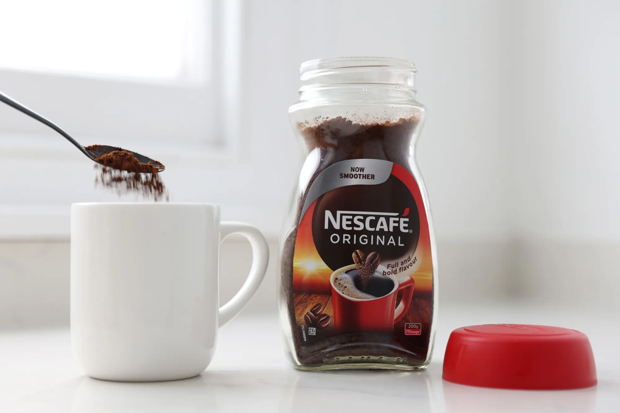 Nestlé SA has seen an increase in instant coffee sales. 