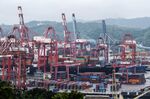 Views of Keelung Port In Taiwan Ahead of GDP Figures