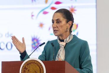 President Claudia Sheinbaum Holds First Press Briefing Following US Elections