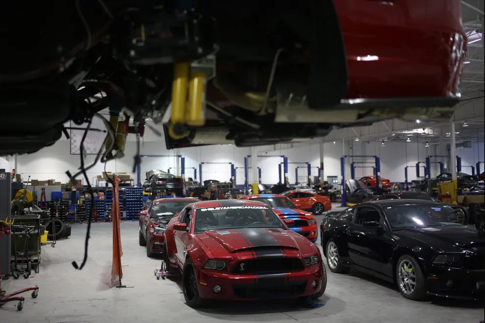 Sports Cars Are Assembled At Shelby American Inc. In Nevada