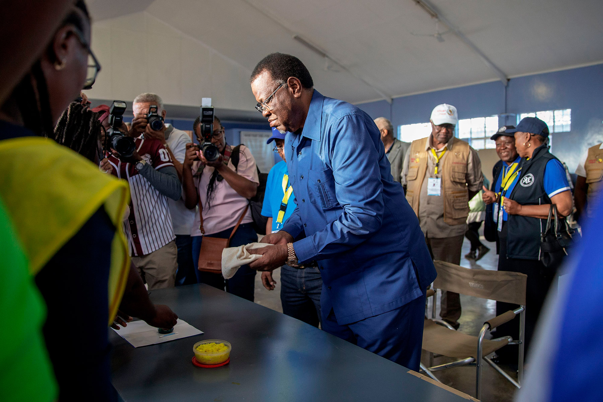 Namibia’s Geingob Wins Vote In Swapo’s Worst-Performance Yet - Bloomberg