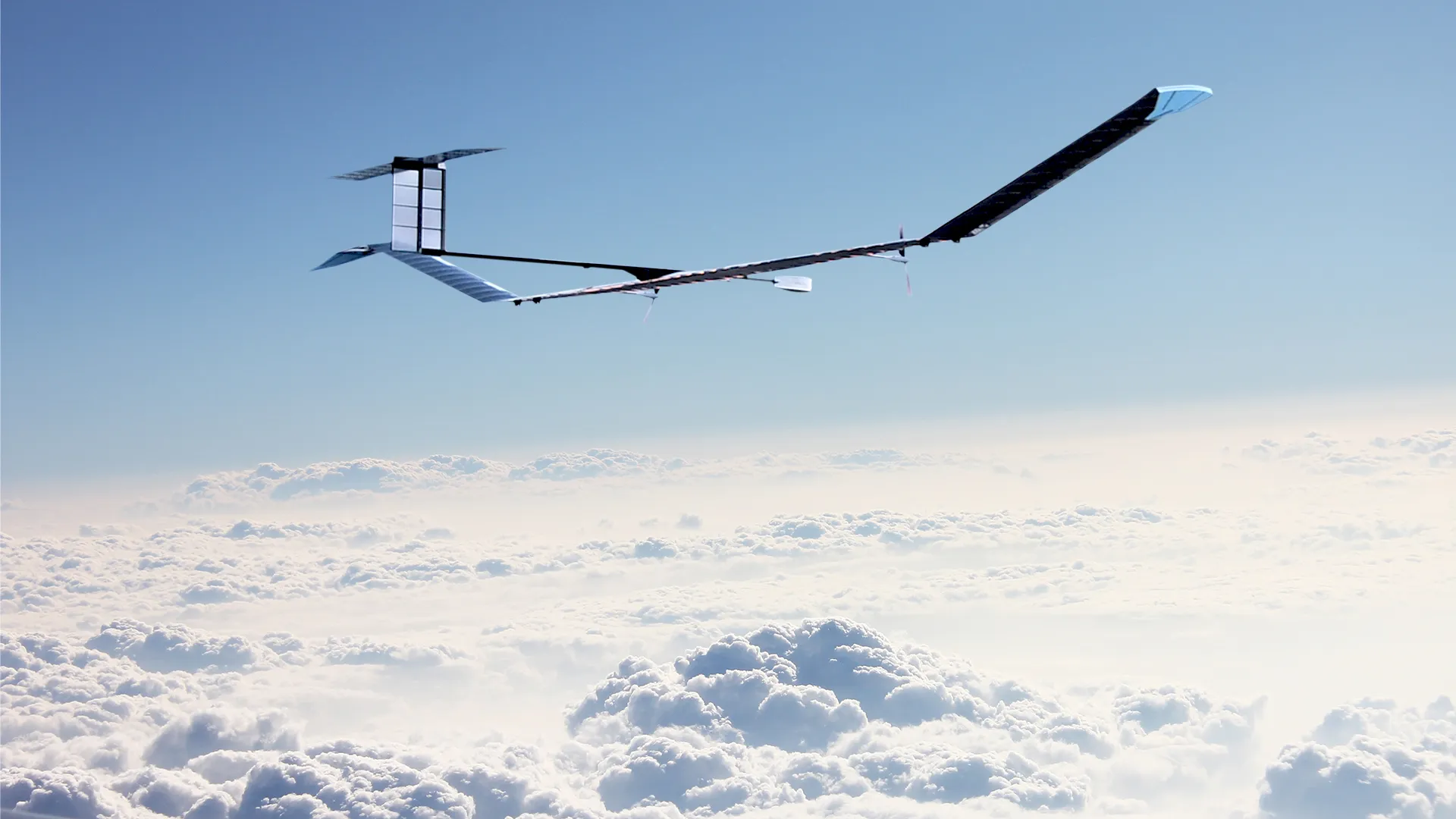 Illustration of an Airbus&nbsp;Zephyr drone.