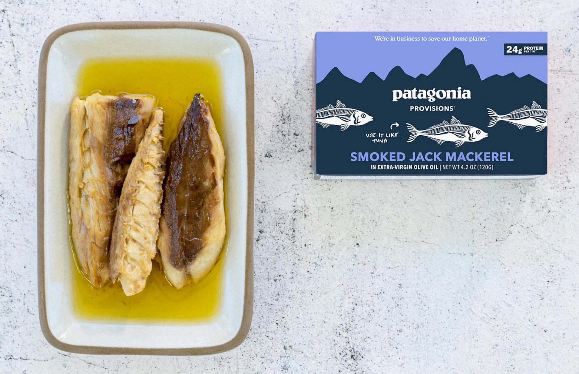 Patagonia Provisions smoked jack mackerel.