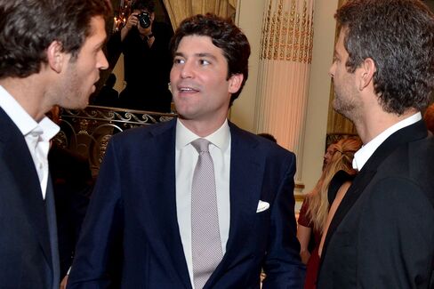 Alejandro Santo Domingo, board member of Sabmiller PLC, in New York.