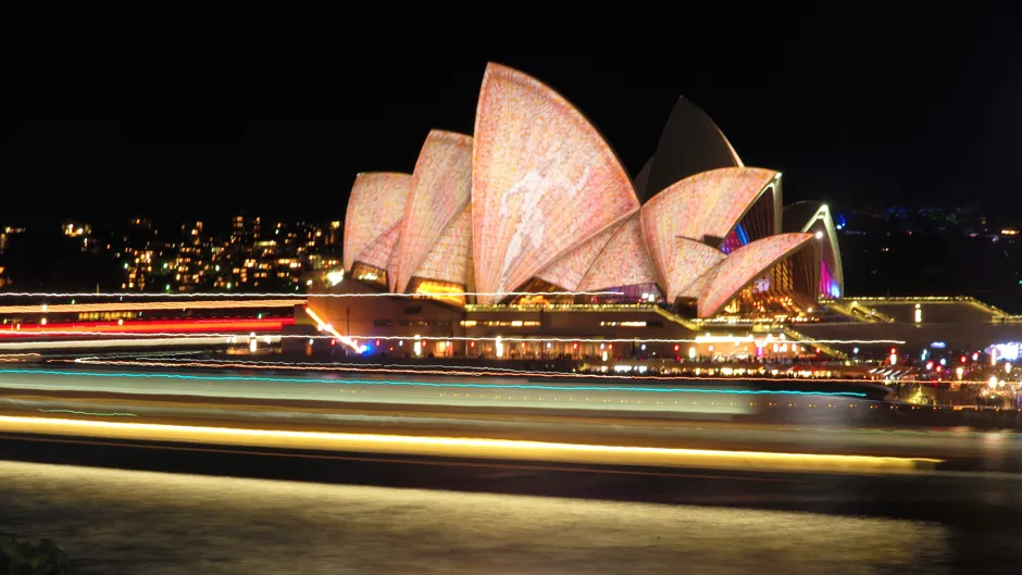 The Opera House has hosted immersive light projections on its facade in the past (a show from 2016 is seen above), so when Opera House CEO LouiseHerron originally turned down Racing NSW’s request, she was only enforcing guidelines that forbids slogans, corporate identities, or text on its sails “unless for a specific artistic purpose in relation to Sydney Opera House.”