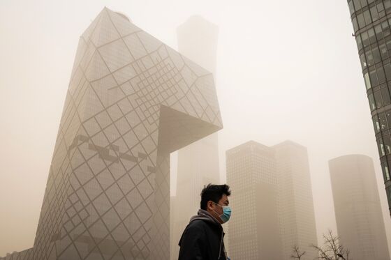 Beijing Sees Orange as Sandstorm Brings Worst Air Since 2017