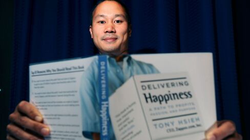 Hsieh, founder and chief executive of Zappos.