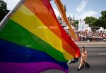 The EuroPride 2019 gay pride parade in Vienna.