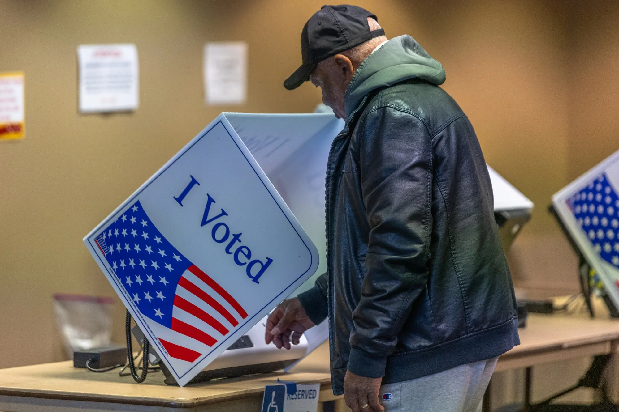 The survey asked registered voters whether they believe “political violence” would erupt in response to the 2024 election results.