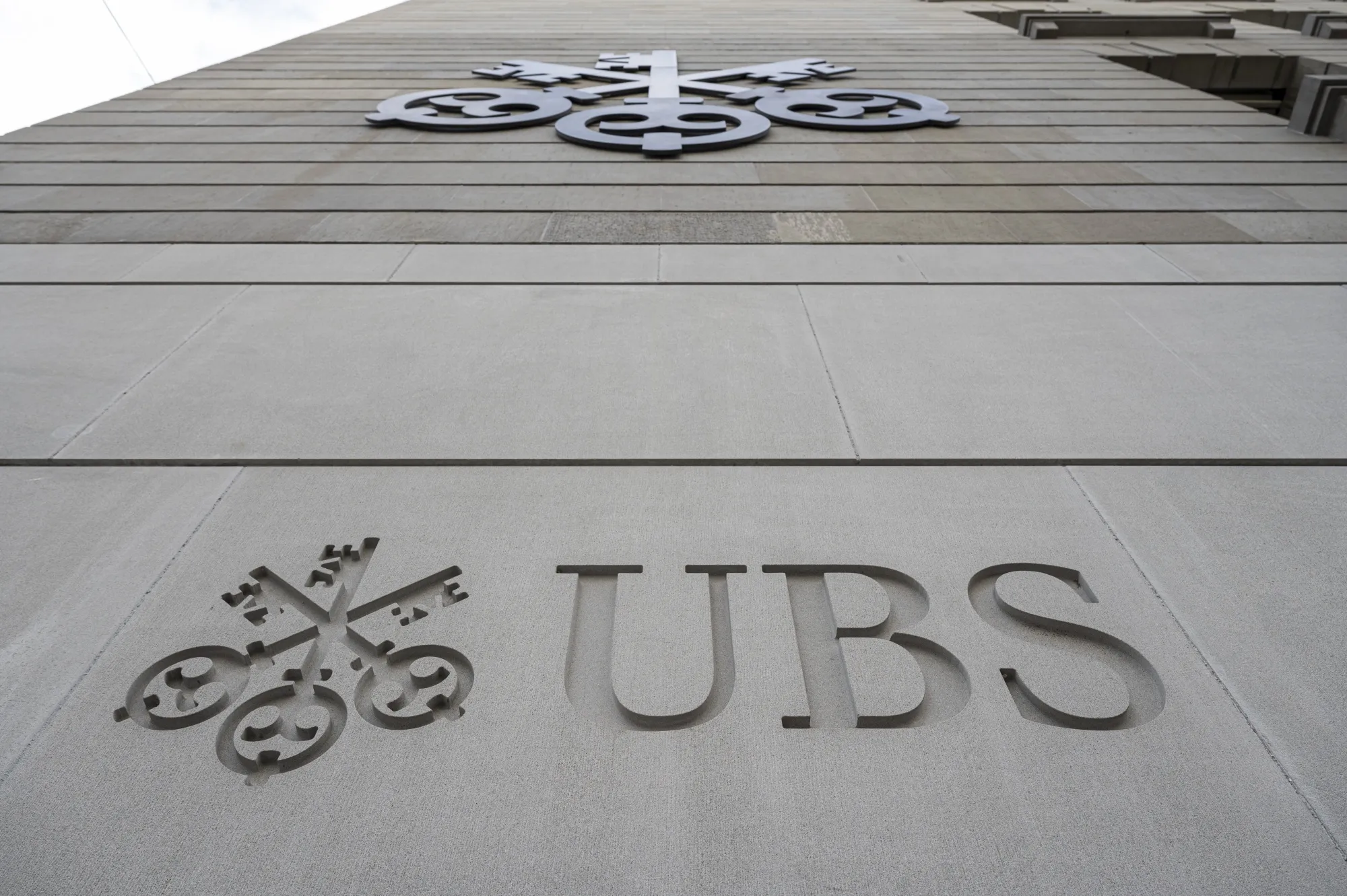 The UBS Group AG headquarters in Zurich, Switzerland, on Sunday, March 19, 2023.