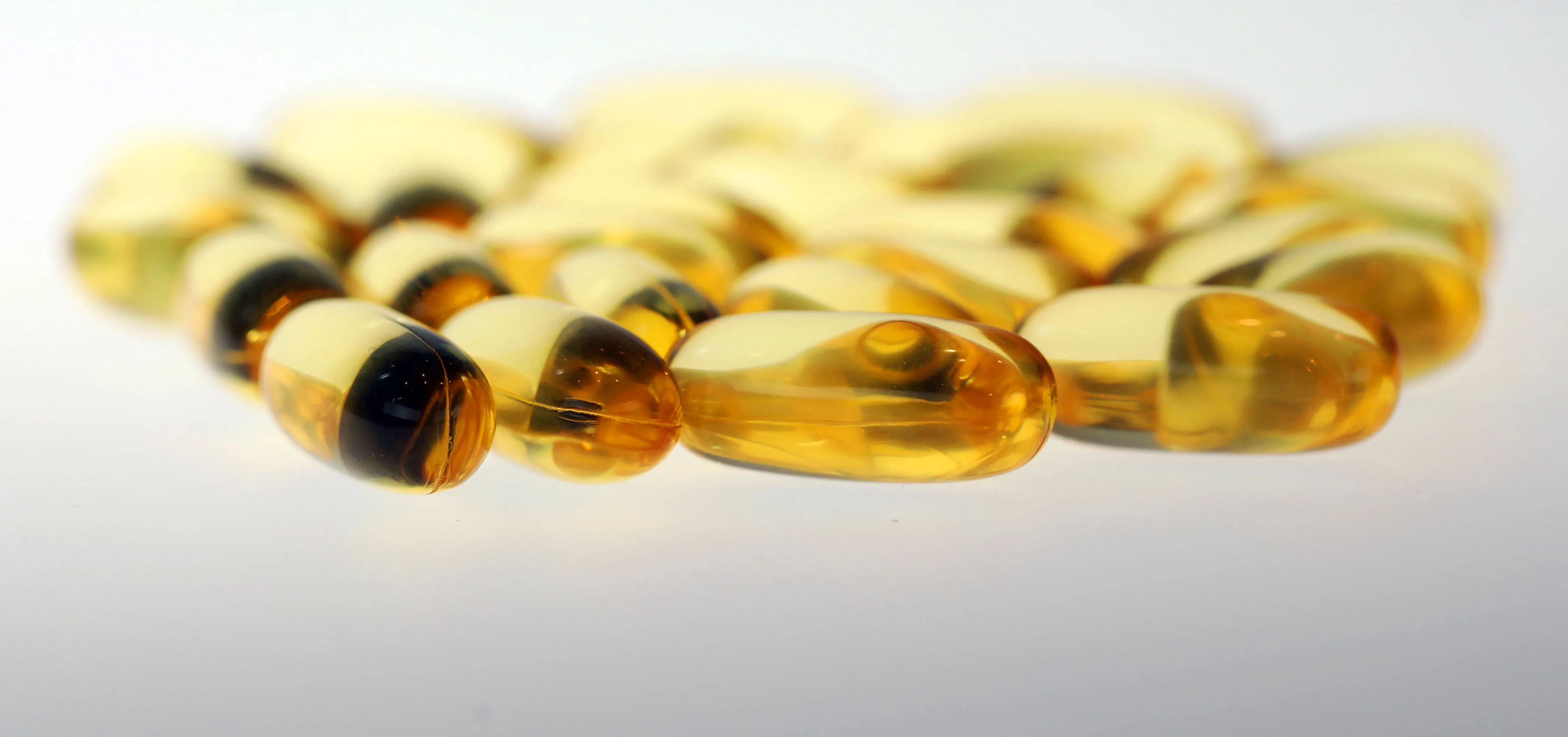 Capsules of fish oil
