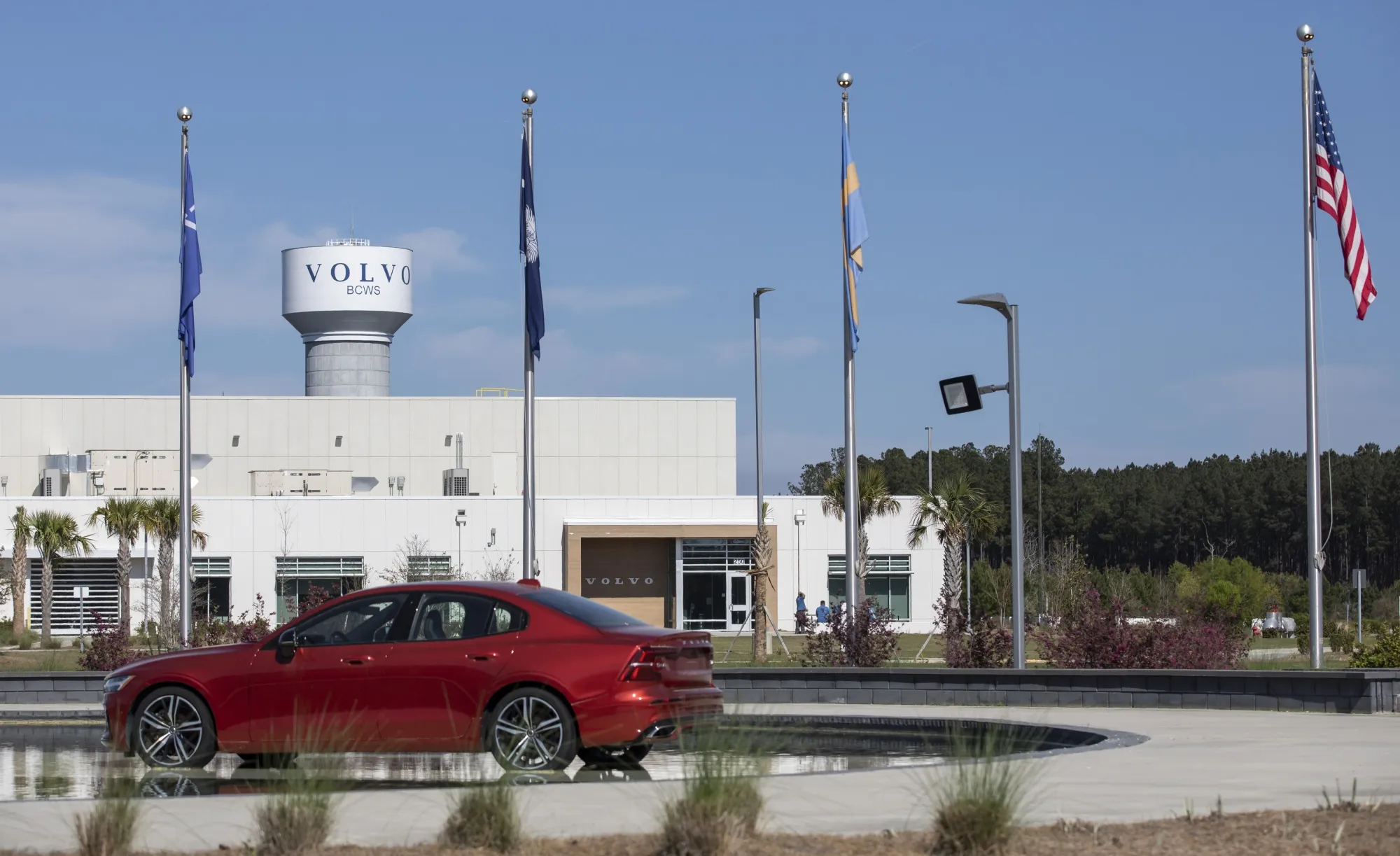 The Volvo plant in Ridgeville, South Carolina.