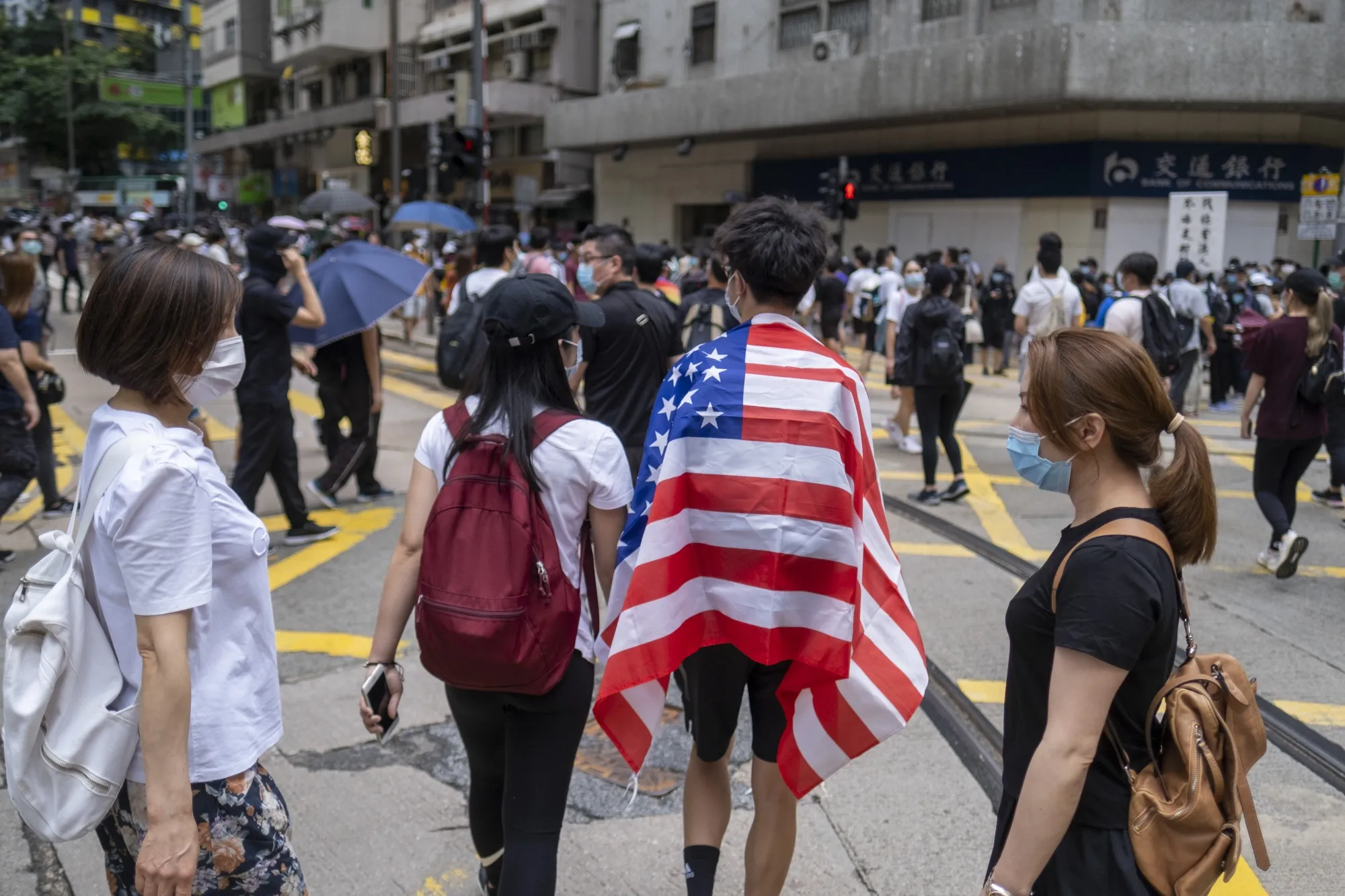 The U.S. is giving the Hong Kong stock market some inadvertent help.