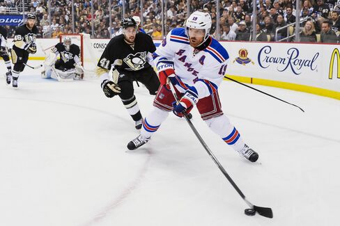 Rangers Player Brad Richards