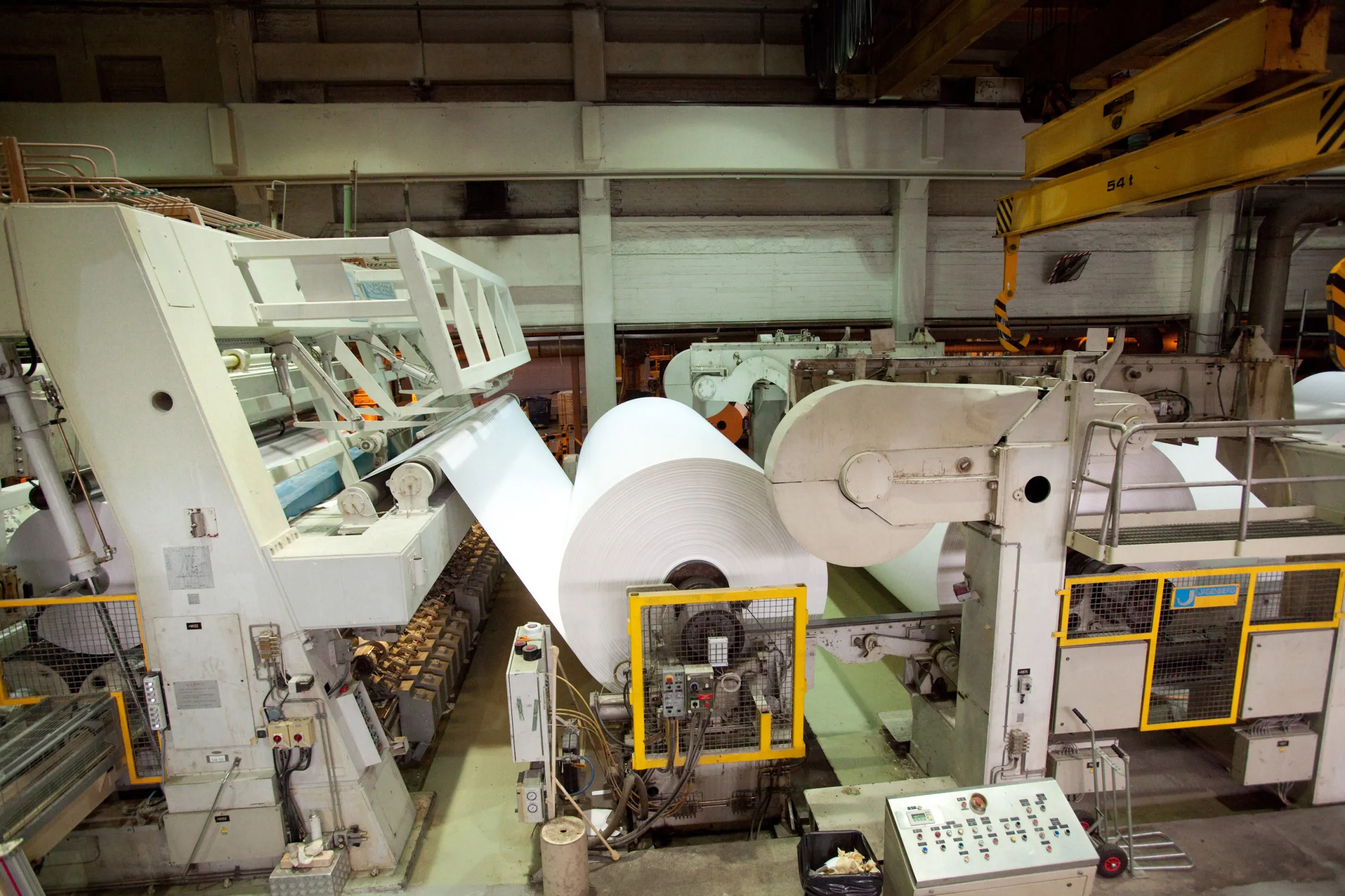 The Stora Enso OYJ paper mill. 