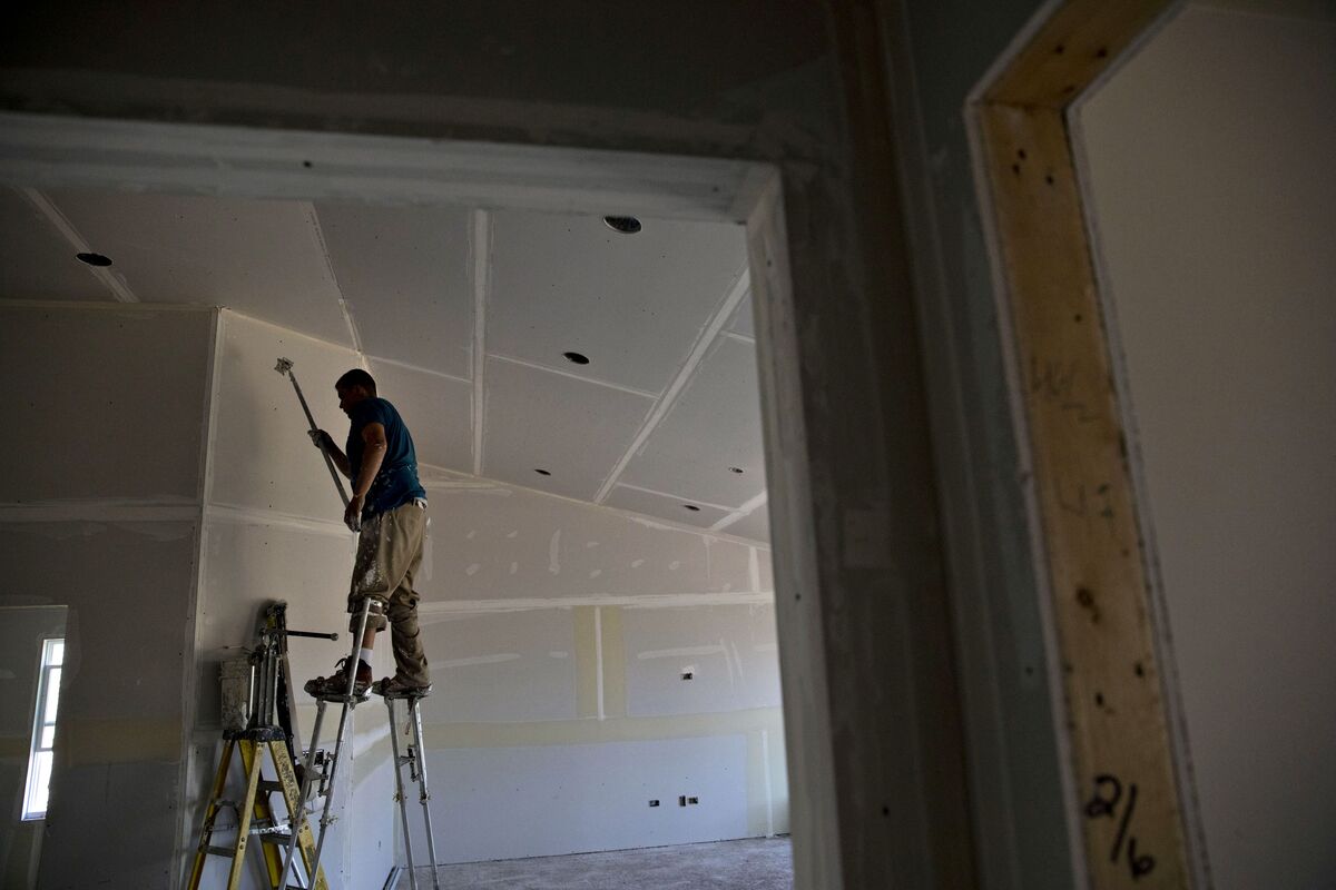 Us Housing Starts Building Permits Drop By More Than Forecast Bloomberg