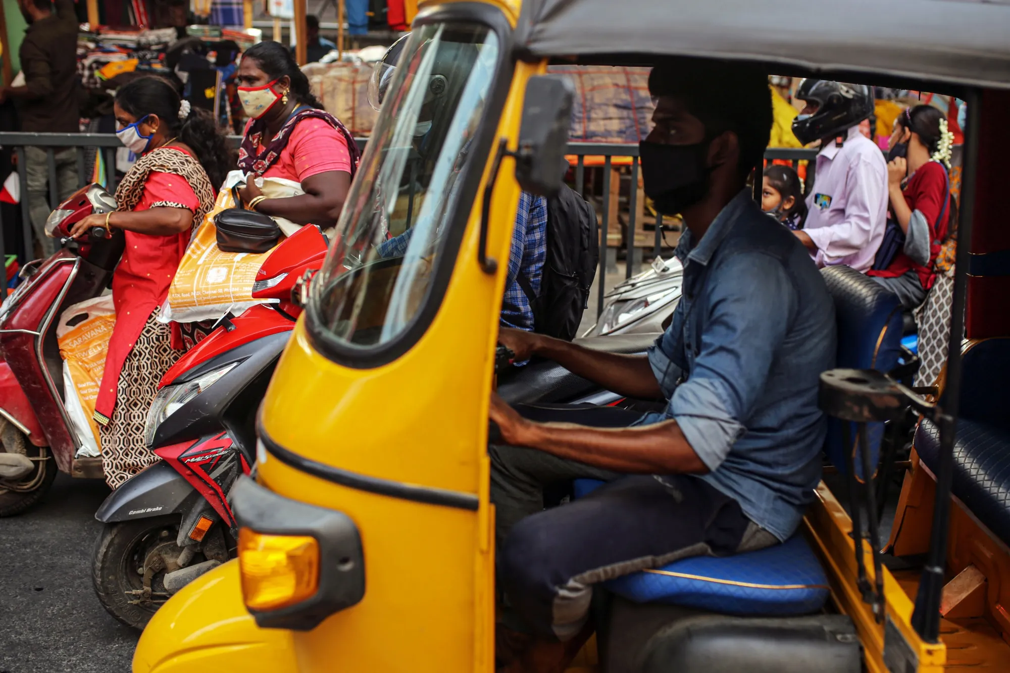 General Views In Chennai As Top Hospital Chain Says India Is Well Prepared for Next Wave