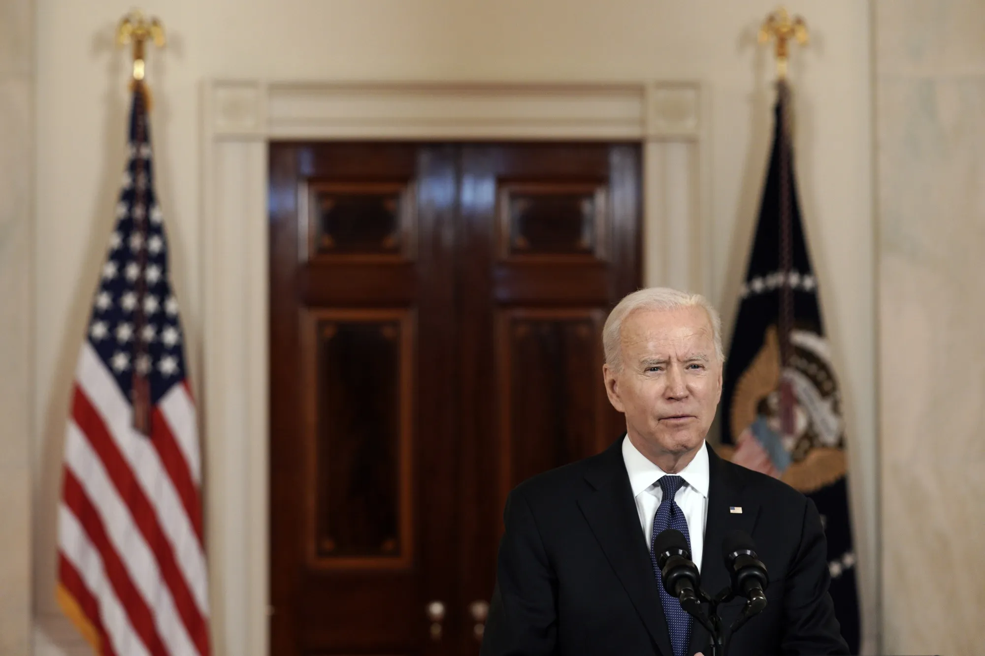 President Biden Delivers Remarks On Israel, Hamas Cease-Fire