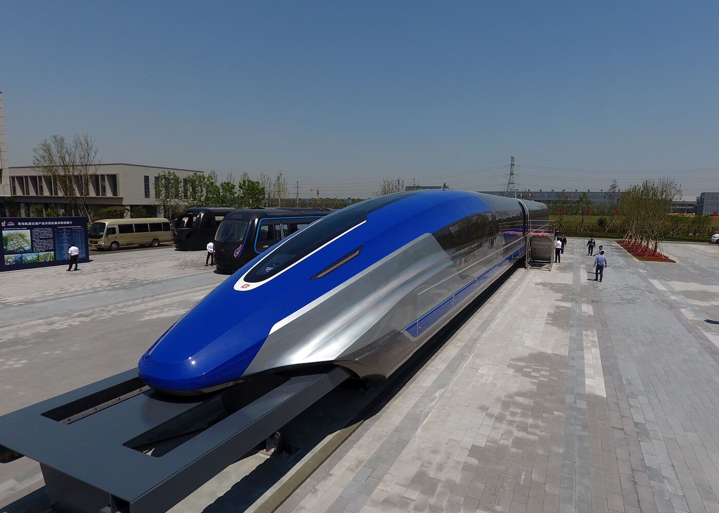 China Unveils 600 kph Maglev Train Prototype In Qingdao