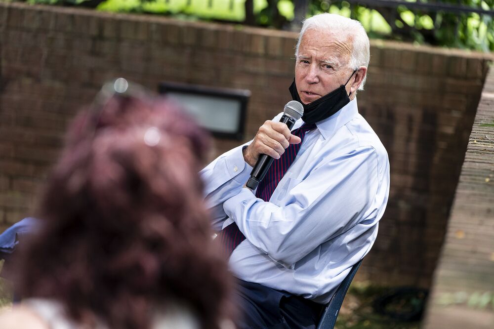 Joe Biden speaks during an event in Lancaster, Pennsylvania, on June 25.