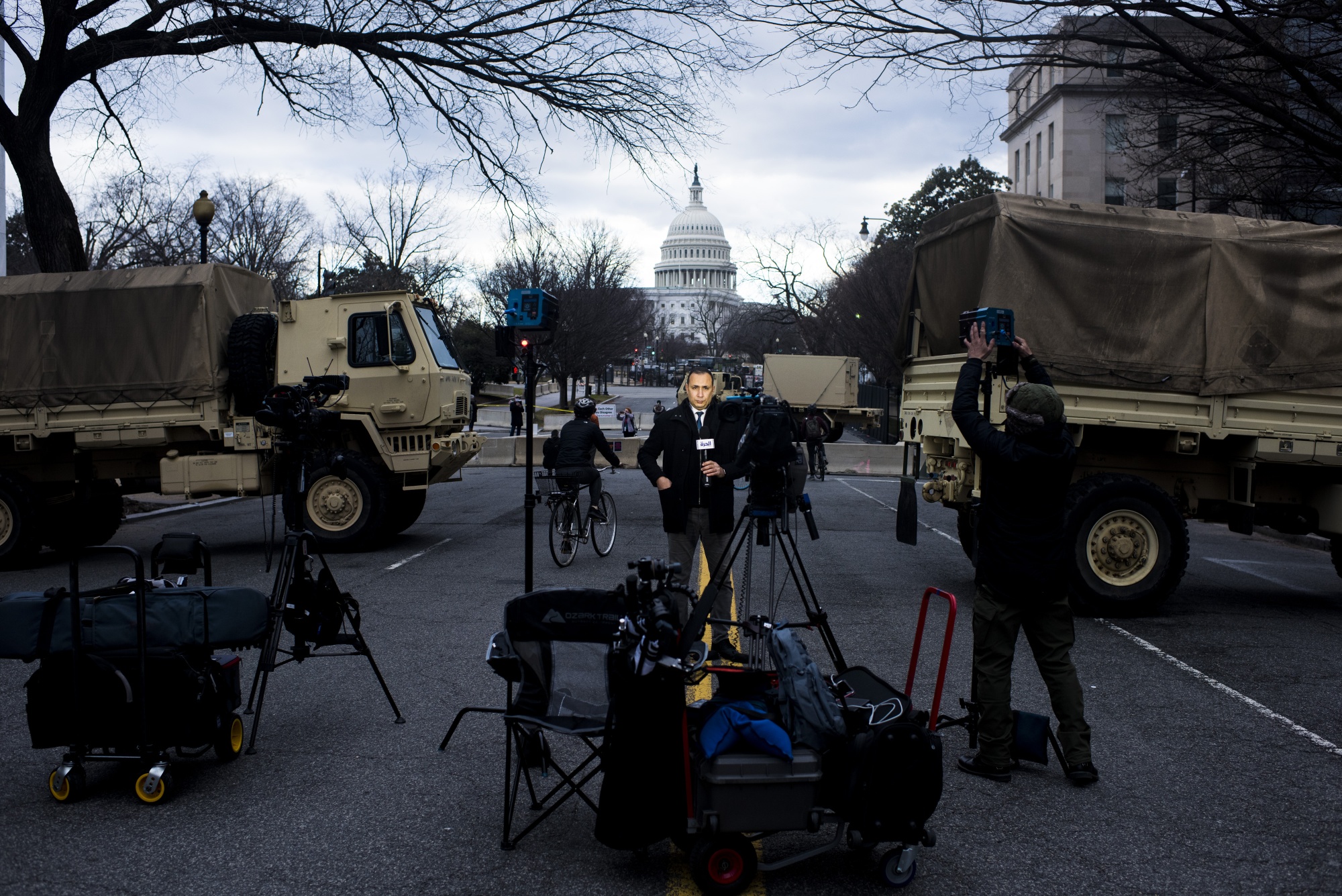 Inaugural Security Is Fortified in D.C. as Military and Police