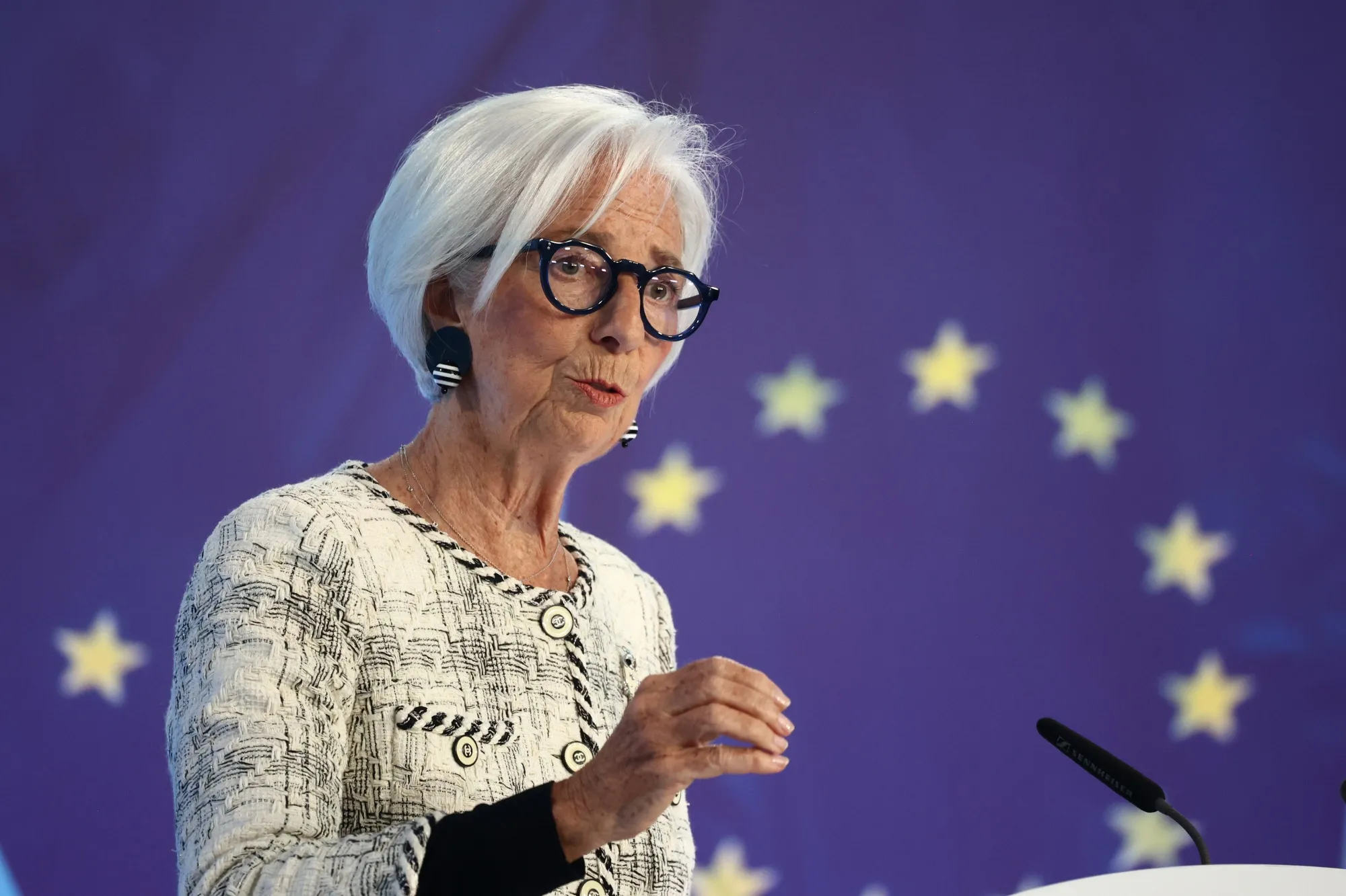 ECB President Christine Lagarde