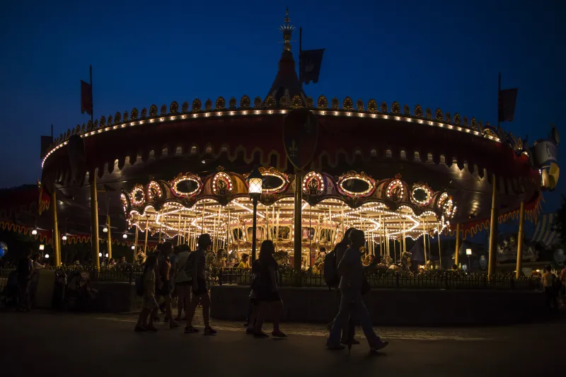 Inside The Walt Disney Co.'s Hong Kong Disneyland Park Ahead of GDP Figures
