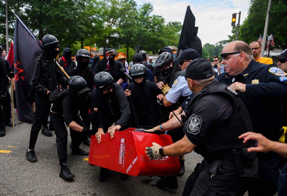 Trump Looks to Label Antifa as a Foreign Terrorist Organization