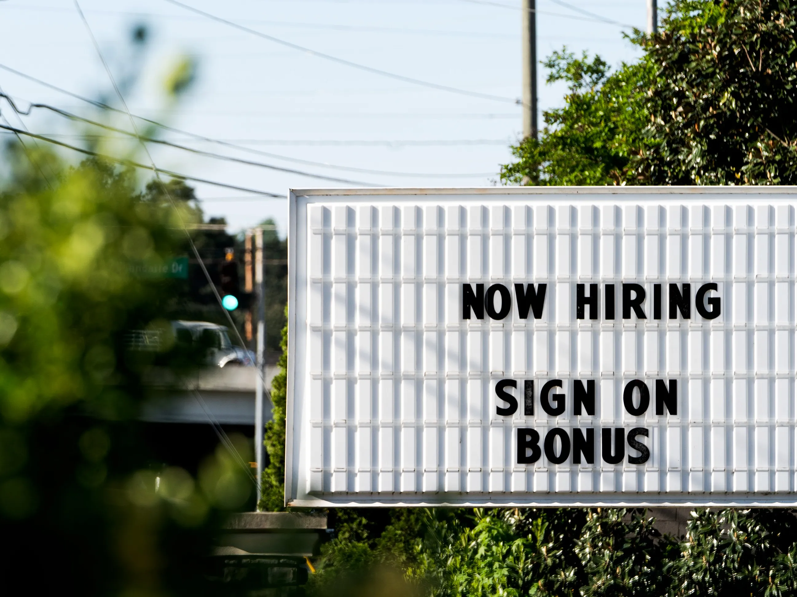 Sign of the times.