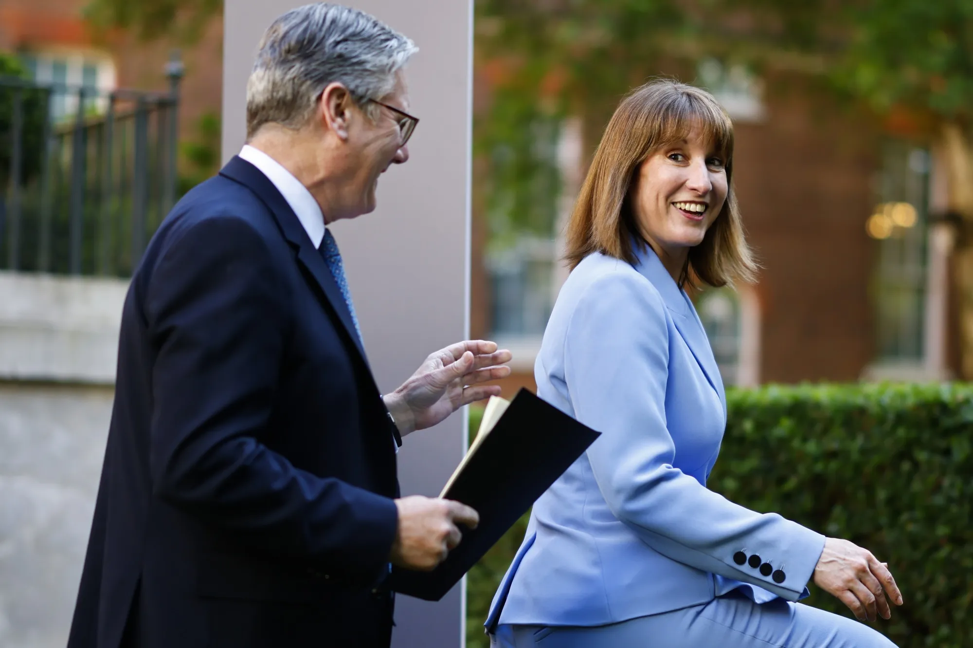 Keir Starmer, UK prime minister, and Rachel Reeves, UK chancellor of the exchequer. The pressure is on.