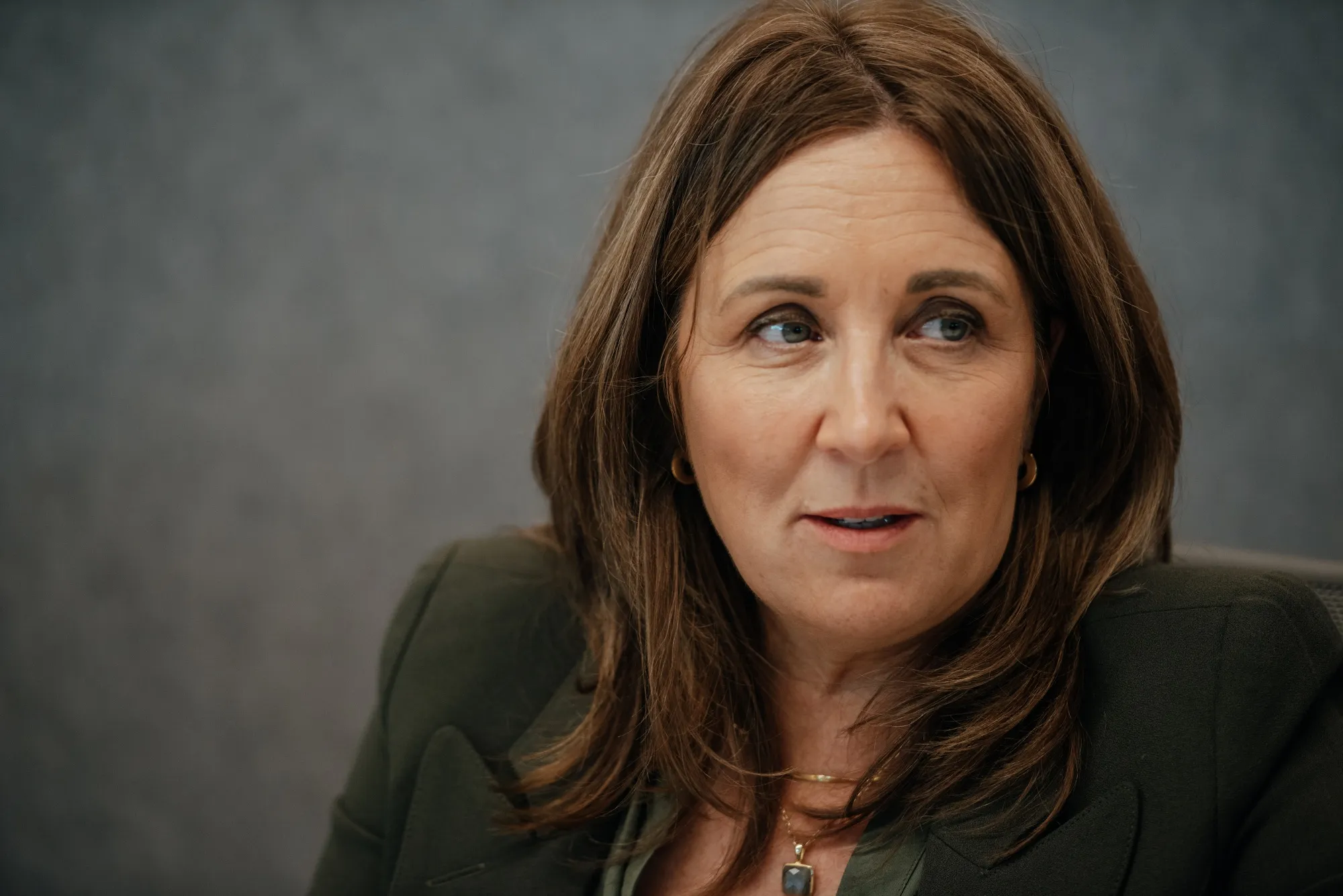 Carolyn Rogers speaks to Bloomberg News in Toronto on Friday. 