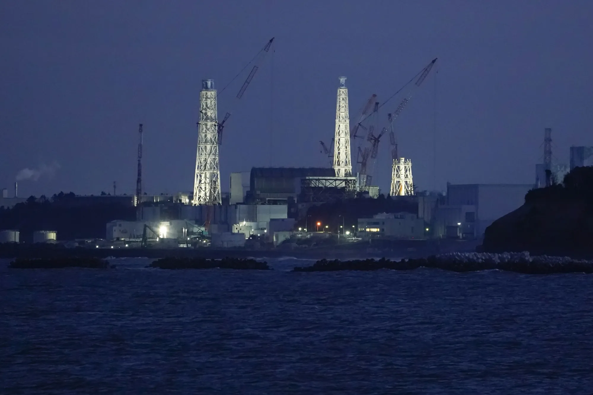 The Fukushima Dai-Ichi nuclear power plant.