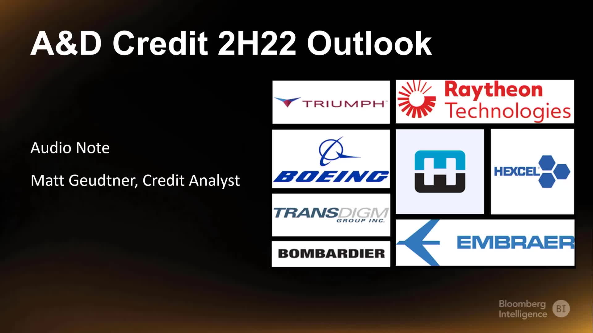 Mid-Year Aerospace Credit Outlook